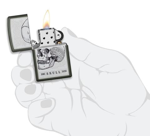 Zippo Skull Design Zippo